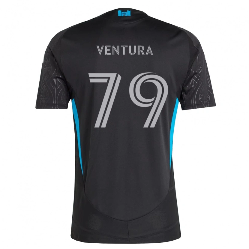 Danxen Dámské Sebastian Ventura #79 Černá Bílá Nebesky Modrá Daleko Hráčské Dresy 2026/27 Dres