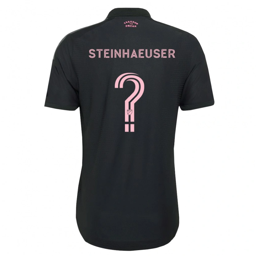 Danxen Dámské Marcus Steinhaeuser #0 Růžová Černá Bílá Daleko Hráčské Dresy 2026/27 Dres
