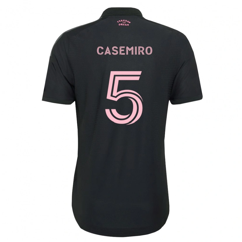 Danxen Dámské Casemiro #5 Růžová Černá Bílá Daleko Hráčské Dresy 2026/27 Dres