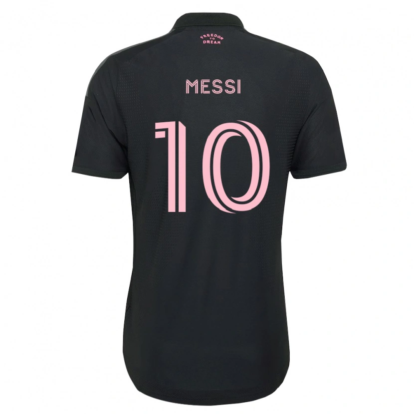 Danxen Dámské Lionel Messi #10 Růžová Černá Bílá Daleko Hráčské Dresy 2026/27 Dres
