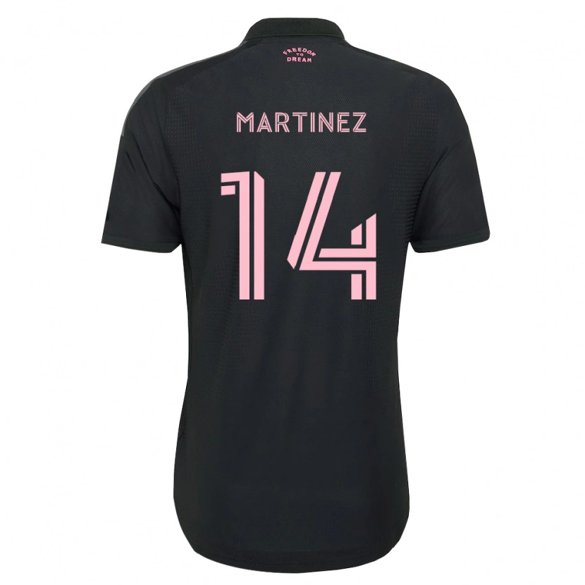 Danxen Dámské David Martinez #14 Růžová Černá Bílá Daleko Hráčské Dresy 2026/27 Dres