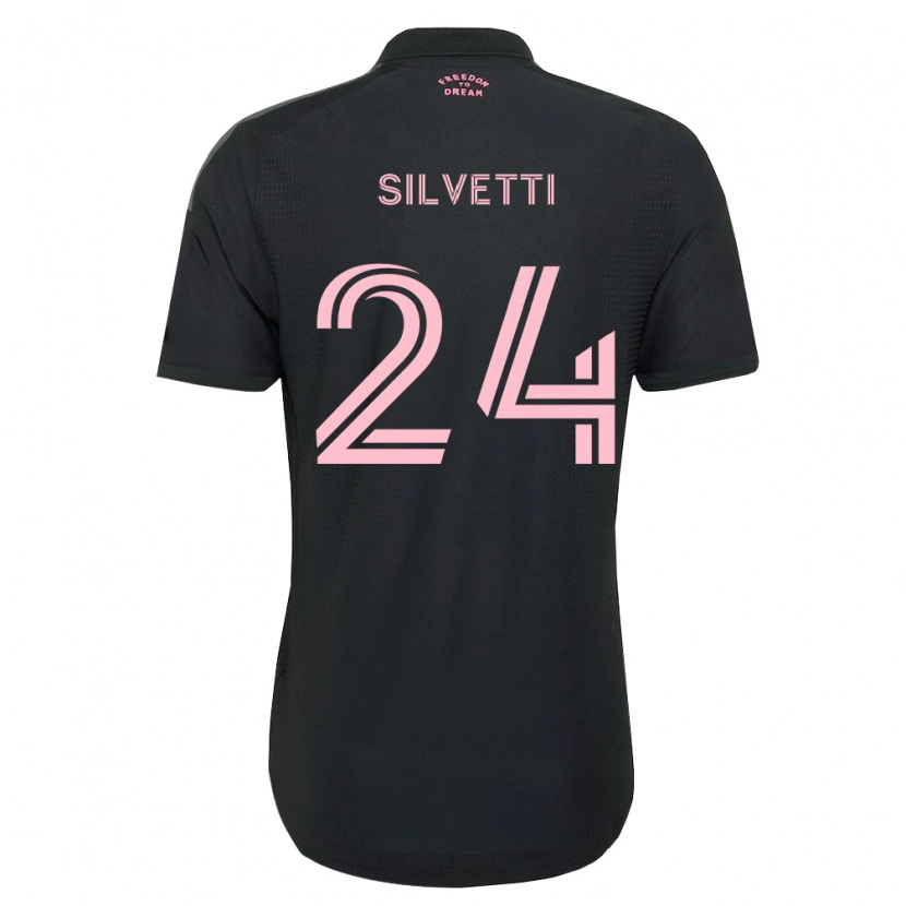 Danxen Dámské Mateo Silvetti #24 Růžová Černá Bílá Daleko Hráčské Dresy 2026/27 Dres