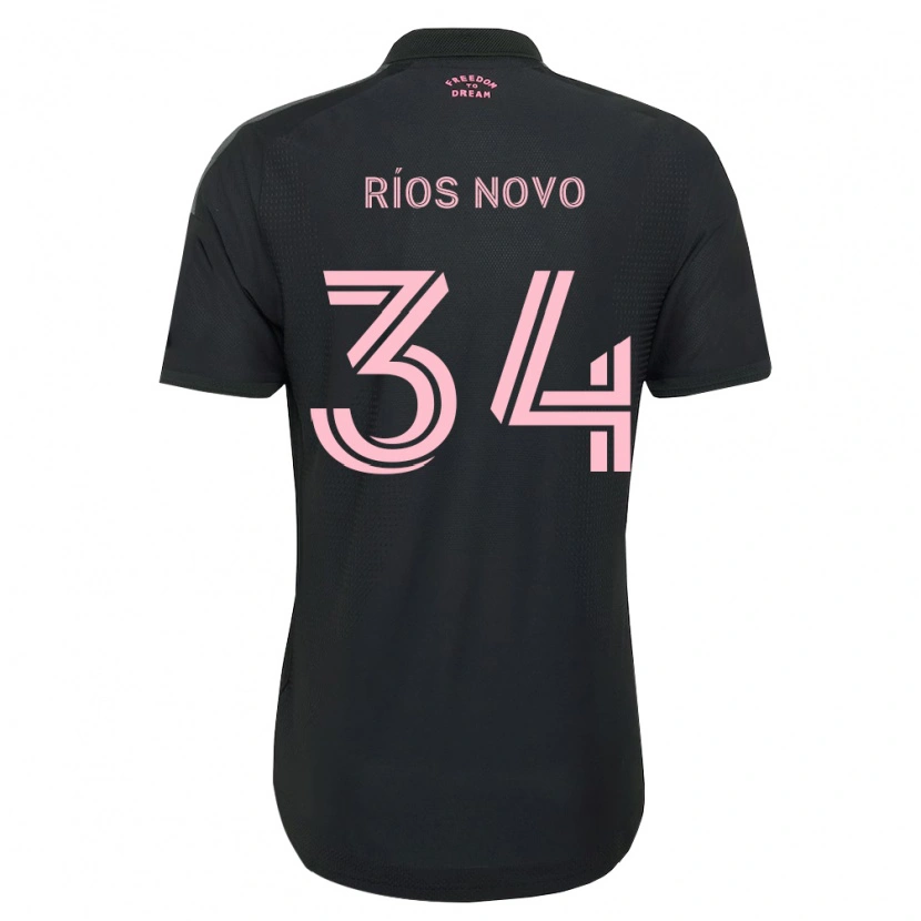 Danxen Dámské Rocco Ríos Novo #34 Růžová Černá Bílá Daleko Hráčské Dresy 2026/27 Dres