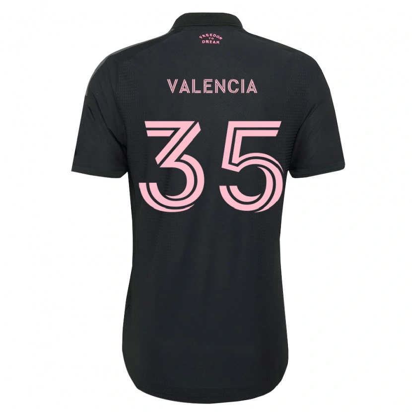 Danxen Dámské Felipe Valencia #35 Růžová Černá Bílá Daleko Hráčské Dresy 2026/27 Dres
