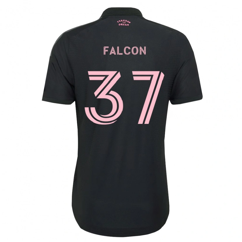 Danxen Dámské Maximiliano Falcón #37 Růžová Černá Bílá Daleko Hráčské Dresy 2026/27 Dres
