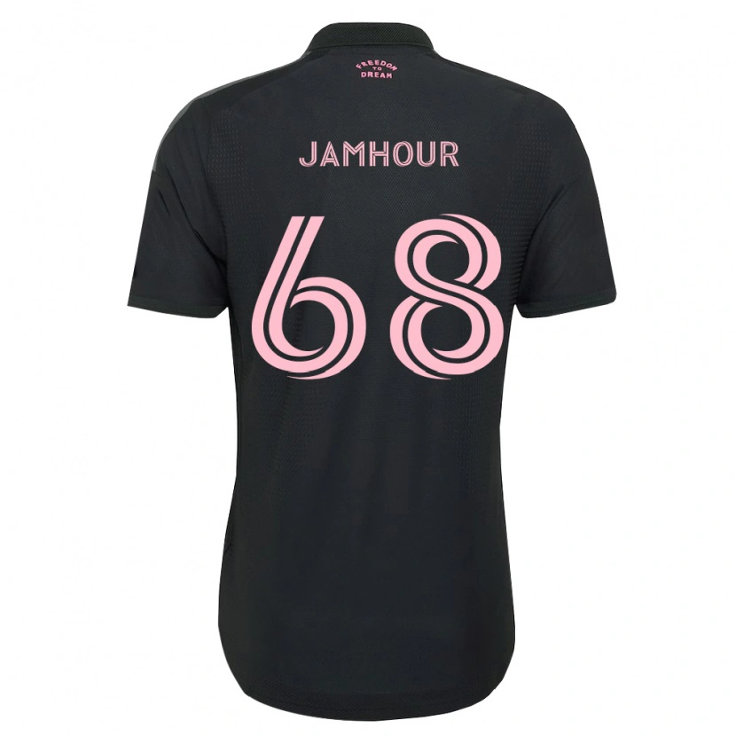 Danxen Dámské Mohammed Jamhour #68 Růžová Černá Bílá Daleko Hráčské Dresy 2026/27 Dres