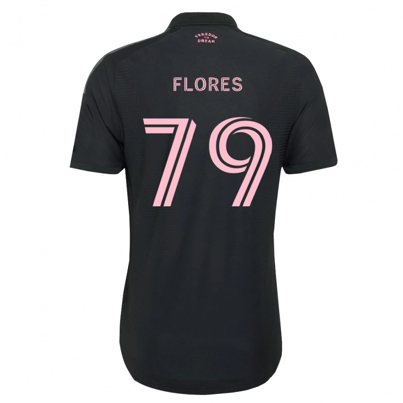 Danxen Dámské Alejandro Flores #79 Růžová Černá Bílá Daleko Hráčské Dresy 2026/27 Dres