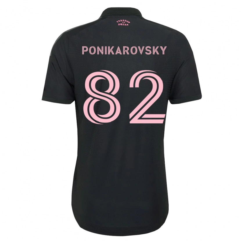 Danxen Dámské Max Ponikarovsky #82 Růžová Černá Bílá Daleko Hráčské Dresy 2026/27 Dres