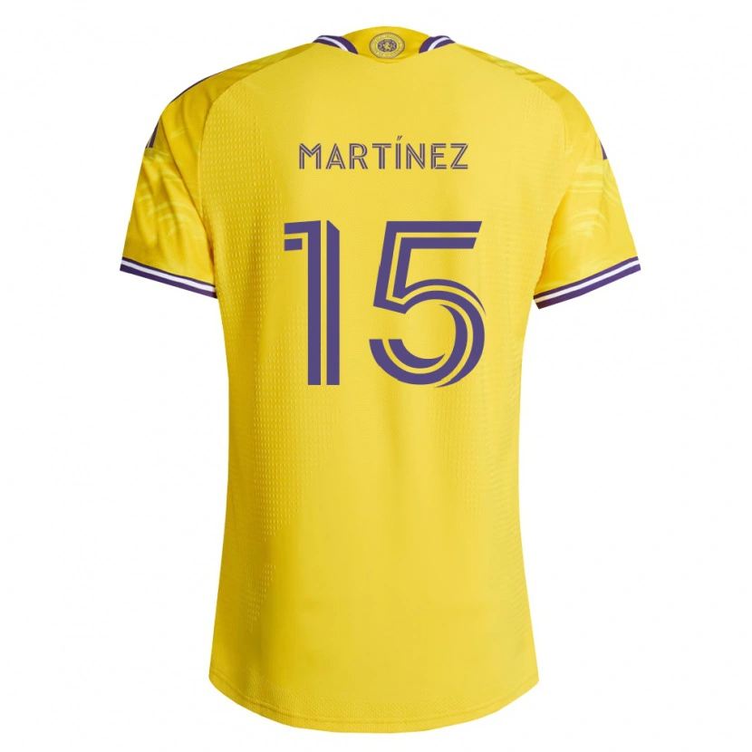 Danxen Dámské Antonio Martínez #15 Žlutá Fialová Daleko Hráčské Dresy 2026/27 Dres