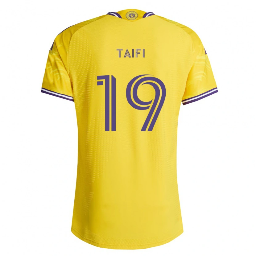 Danxen Dámské Zakaria Taifi #19 Žlutá Fialová Daleko Hráčské Dresy 2026/27 Dres