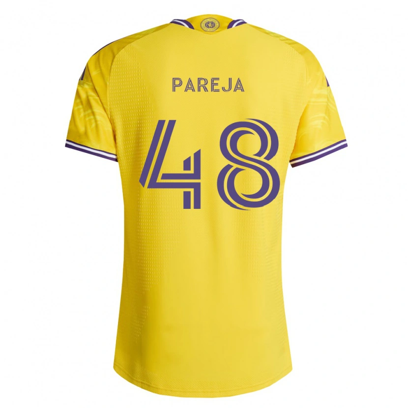 Danxen Dámské Diego Pareja #48 Žlutá Fialová Daleko Hráčské Dresy 2026/27 Dres