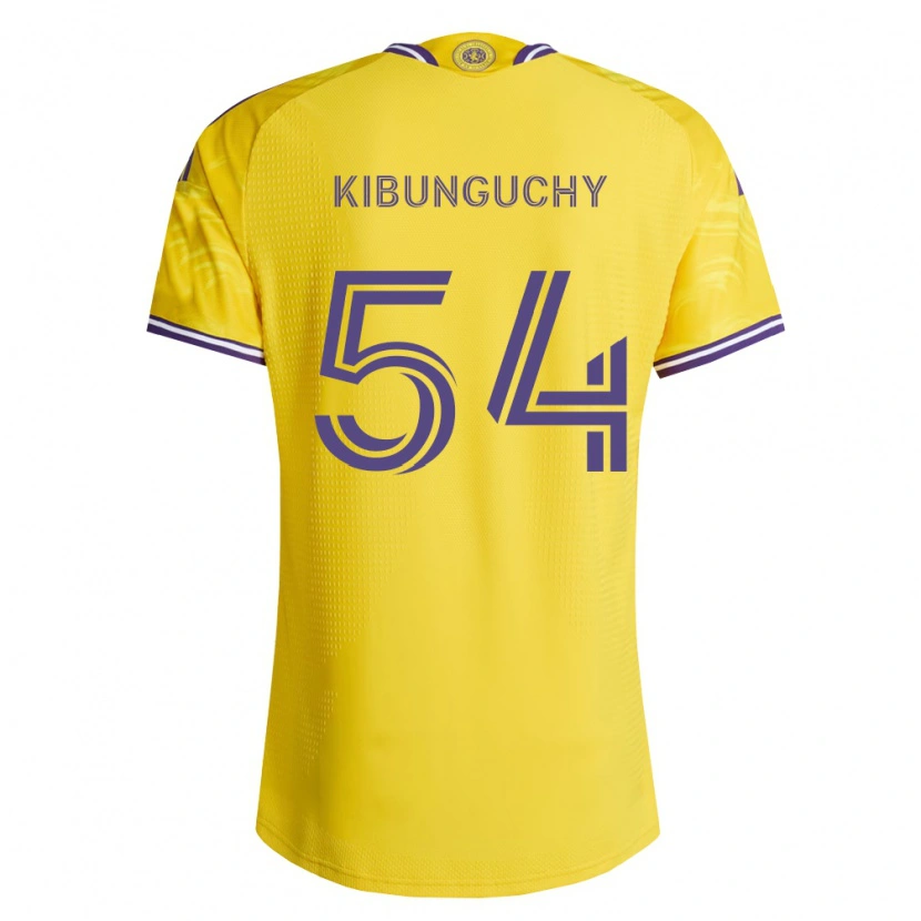 Danxen Dámské Nabi Kibunguchy #54 Žlutá Fialová Daleko Hráčské Dresy 2026/27 Dres