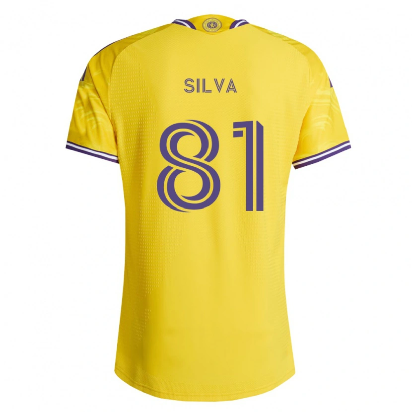 Danxen Dámské Luan Silva #81 Žlutá Fialová Daleko Hráčské Dresy 2026/27 Dres