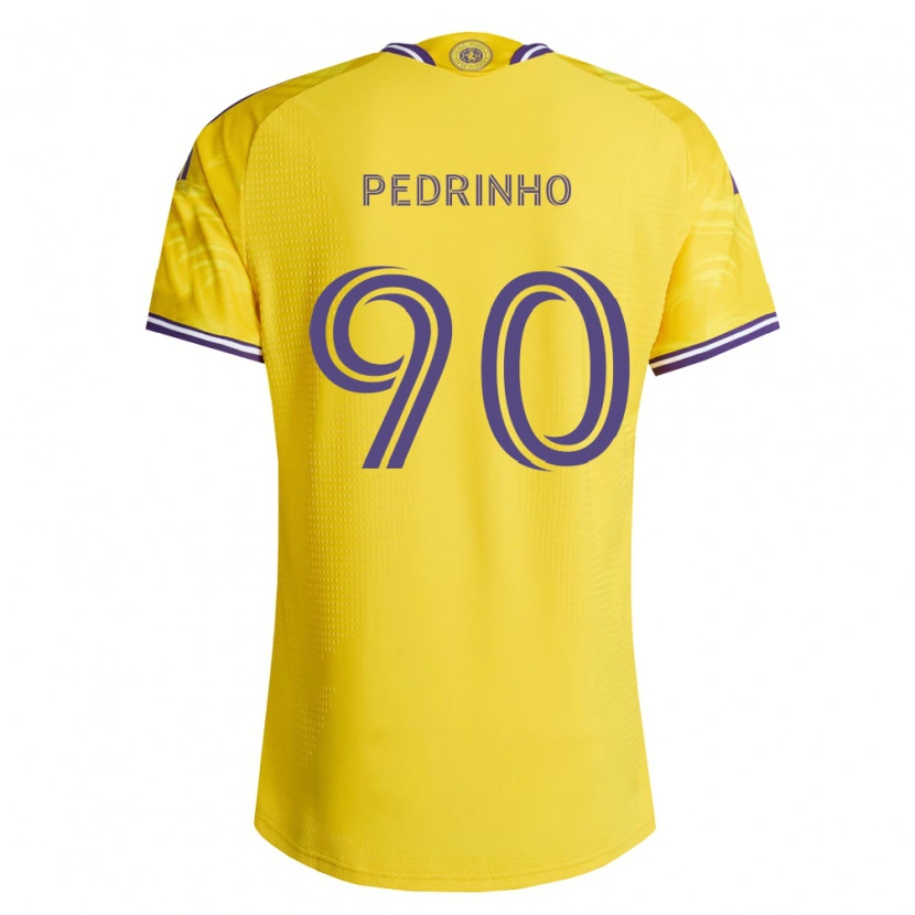 Danxen Dámské Pedro Leão #90 Žlutá Fialová Daleko Hráčské Dresy 2026/27 Dres