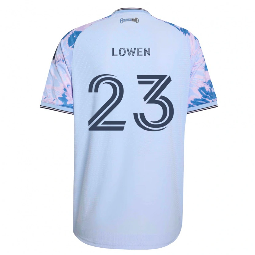 Danxen Dámské Eduard Löwen #23 Královsky Modrá Bílá Černá Daleko Hráčské Dresy 2026/27 Dres