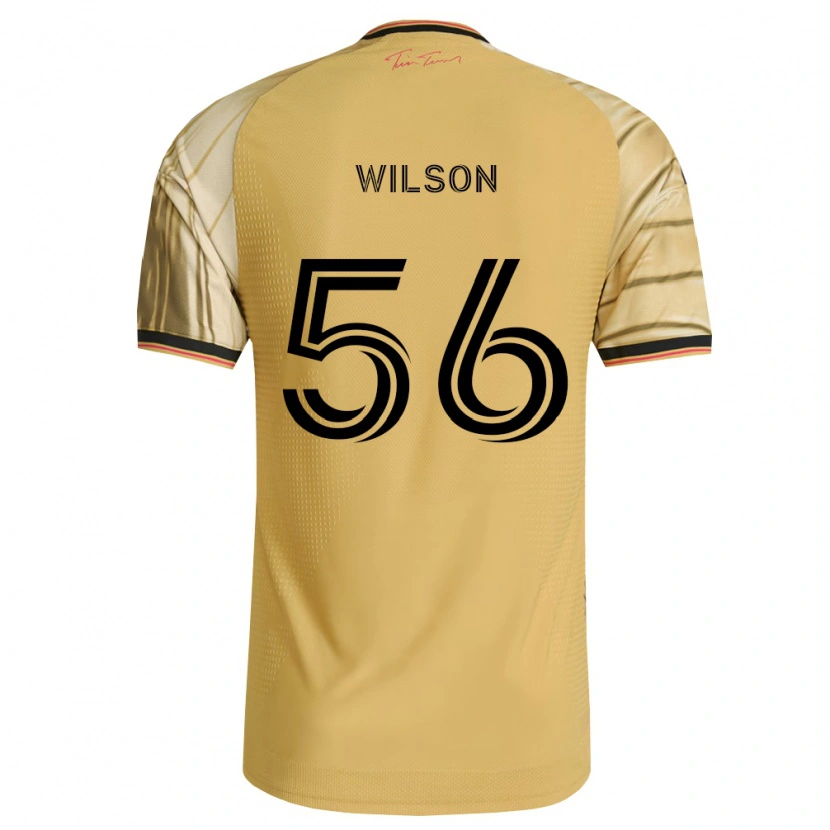 Danxen Dámské Blake Wilson #56 Hnědá Žlutá Černá Daleko Hráčské Dresy 2026/27 Dres