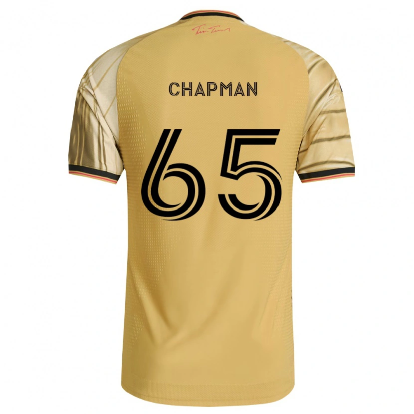 Danxen Dámské Owen Chapman #65 Hnědá Žlutá Černá Daleko Hráčské Dresy 2026/27 Dres
