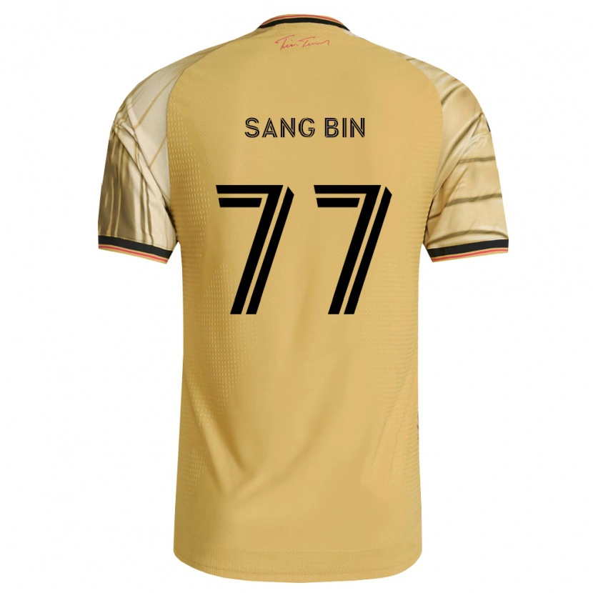 Danxen Dámské Sang-Bin Jeong #77 Hnědá Žlutá Černá Daleko Hráčské Dresy 2026/27 Dres