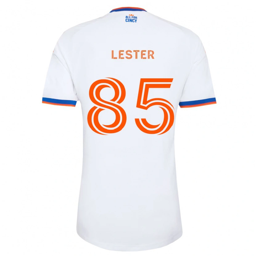 Danxen Dámské Dominick Lester #85 Bílá Tmavě Modrá Oranžová Daleko Hráčské Dresy 2026/27 Dres