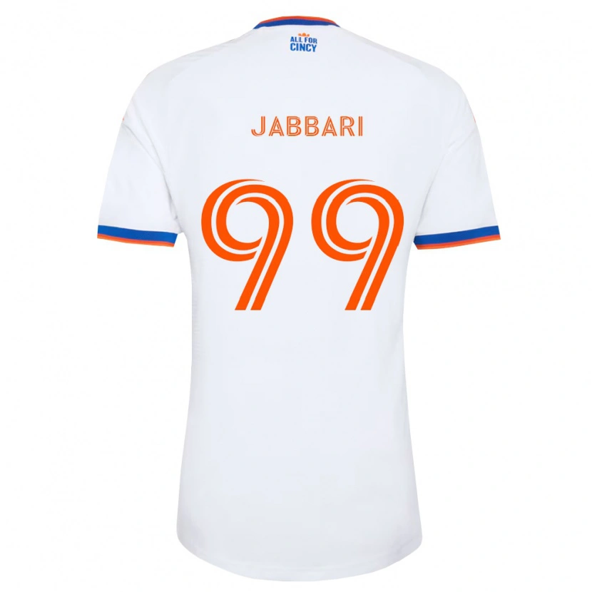 Danxen Dámské Ayoub Jabbari #99 Bílá Tmavě Modrá Oranžová Daleko Hráčské Dresy 2026/27 Dres