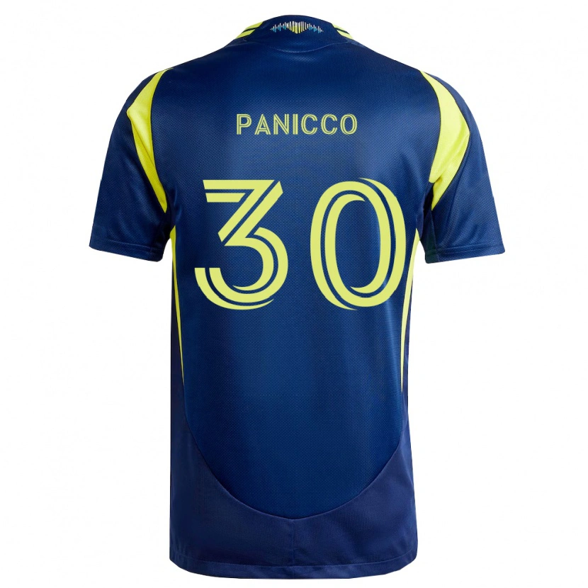 Danxen Dámské Elliot Panicco #30 Žlutá Tmavě Modrá Daleko Hráčské Dresy 2026/27 Dres