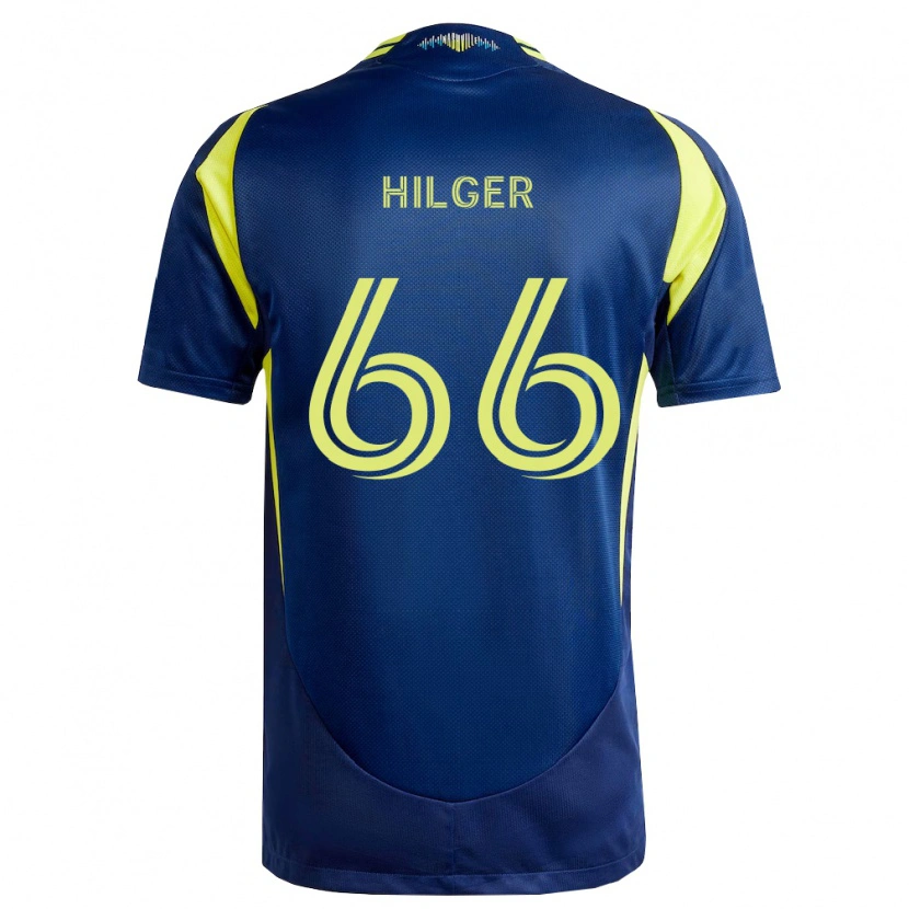Danxen Dámské Brooks Hilger #66 Žlutá Tmavě Modrá Daleko Hráčské Dresy 2026/27 Dres