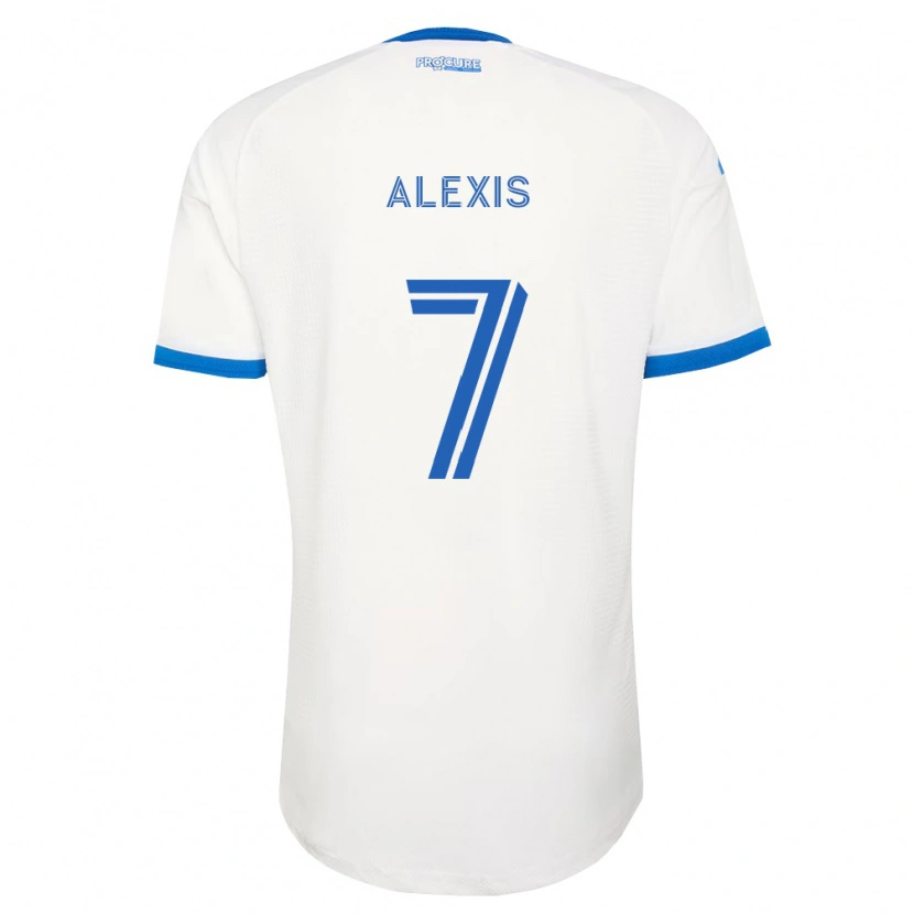 Danxen Dámské John Alexis #7 Nebesky Modrá Bílá Daleko Hráčské Dresy 2026/27 Dres