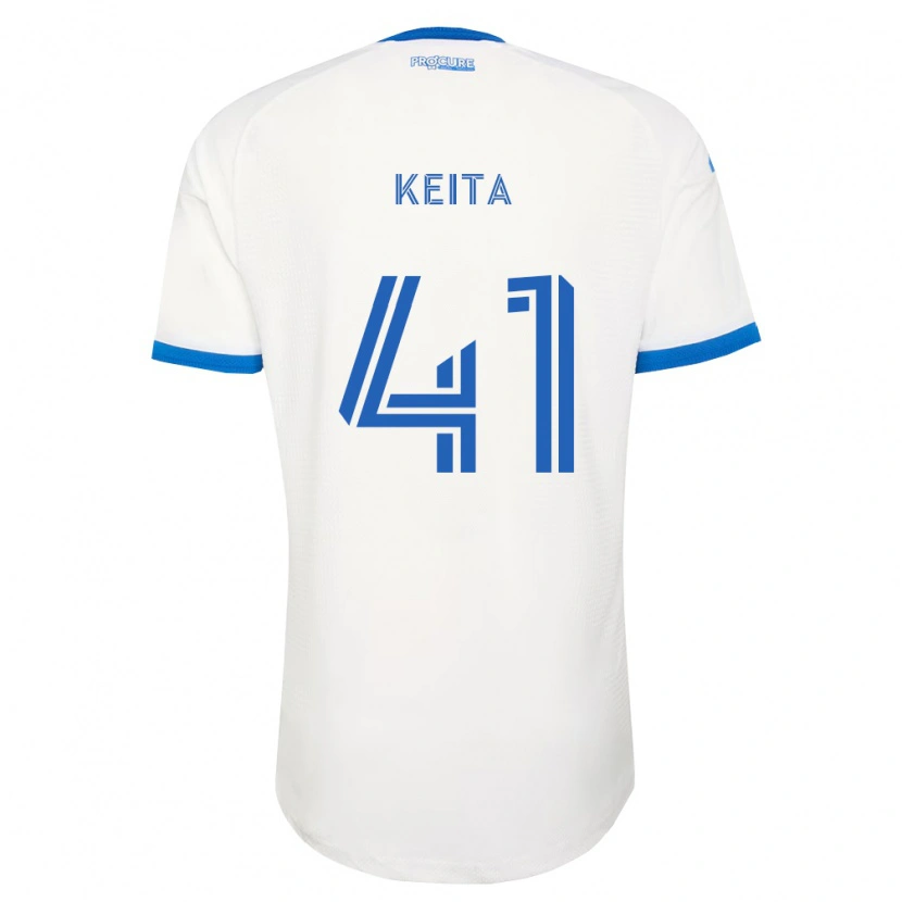 Danxen Dámské Samsy Keita #41 Nebesky Modrá Bílá Daleko Hráčské Dresy 2026/27 Dres