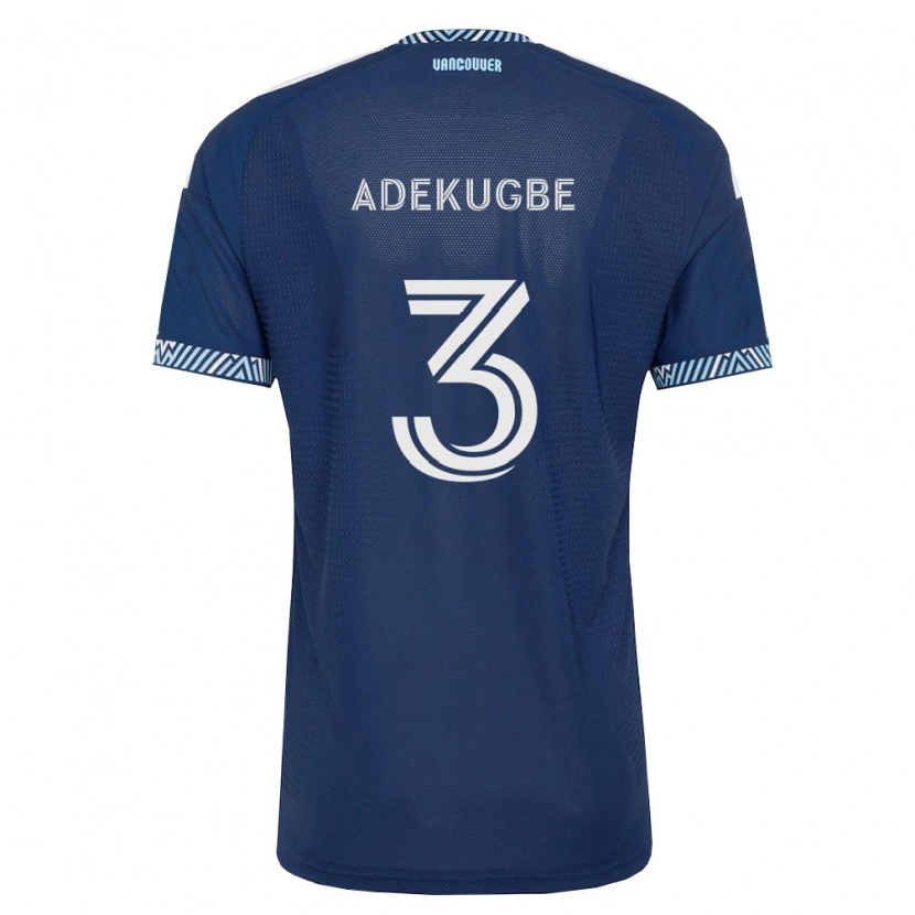 Danxen Dámské Sam Adekugbe #3 Tmavě Modrá Bílá Daleko Hráčské Dresy 2026/27 Dres