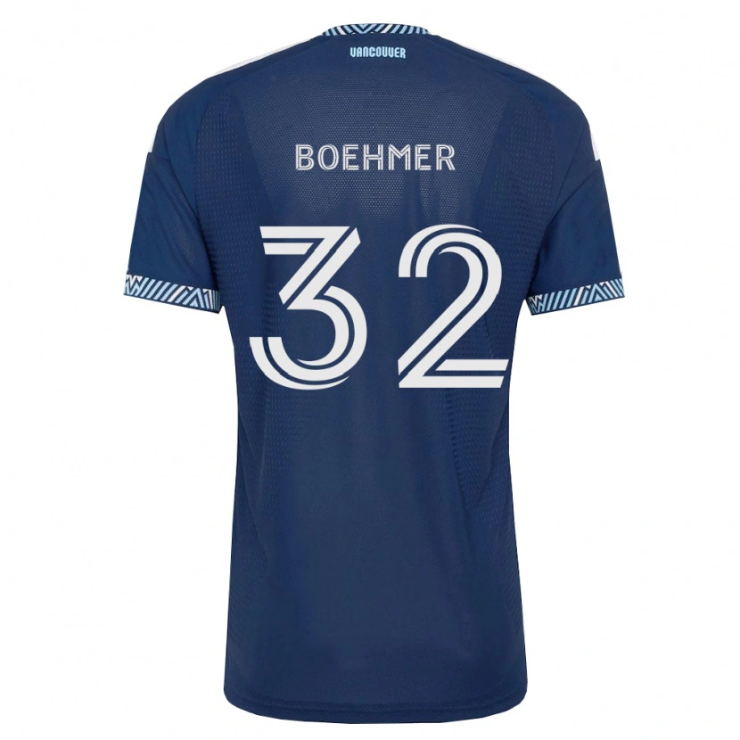 Danxen Dámské Isaac Boehmer #32 Tmavě Modrá Bílá Daleko Hráčské Dresy 2026/27 Dres