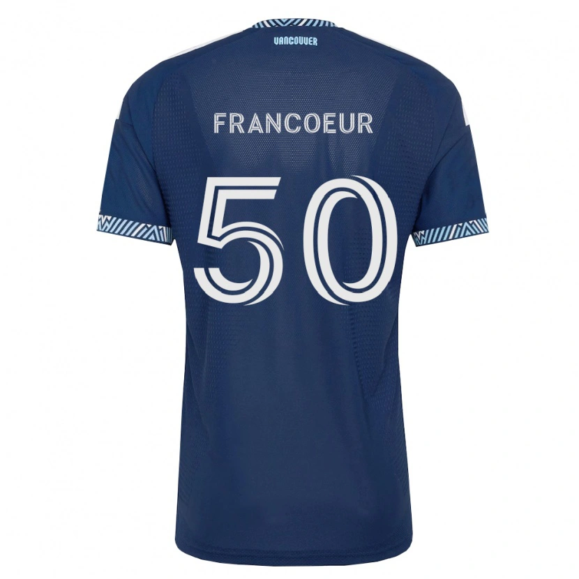 Danxen Dámské Isaac Francoeur #50 Tmavě Modrá Bílá Daleko Hráčské Dresy 2026/27 Dres
