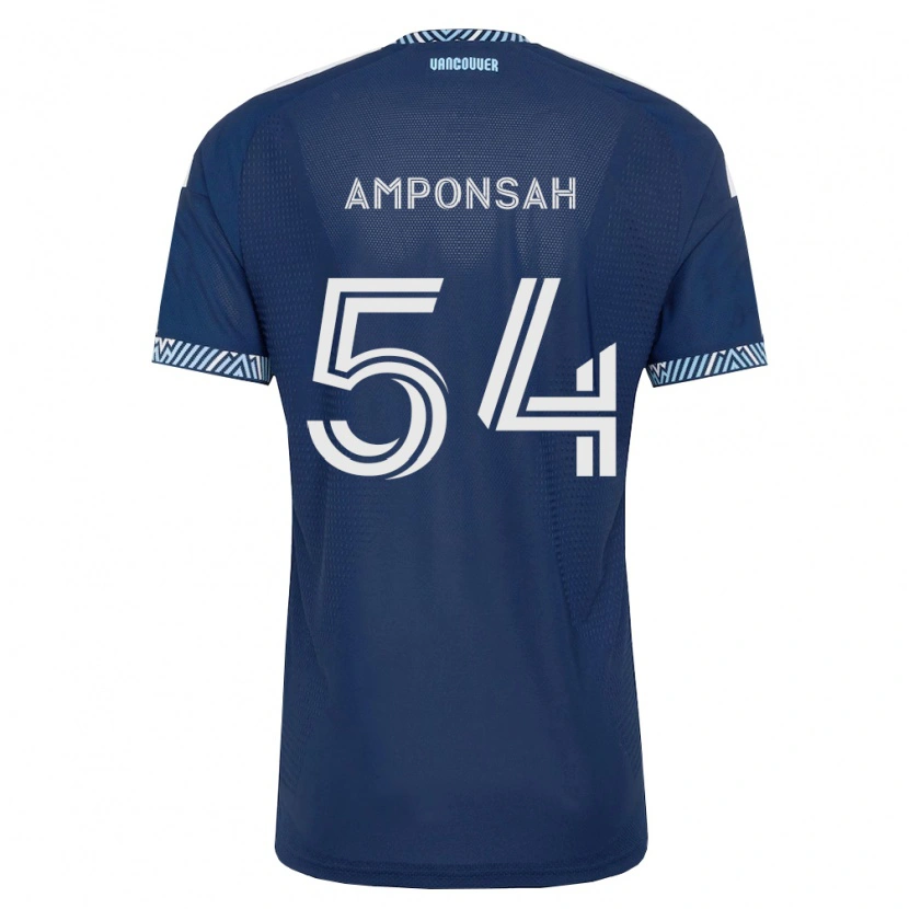 Danxen Dámské Prince Amponsah #54 Tmavě Modrá Bílá Daleko Hráčské Dresy 2026/27 Dres