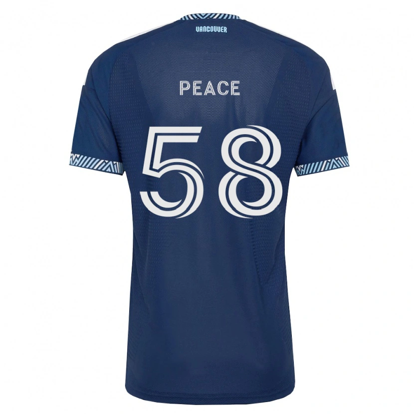 Danxen Dámské Jesse Peace #58 Tmavě Modrá Bílá Daleko Hráčské Dresy 2026/27 Dres