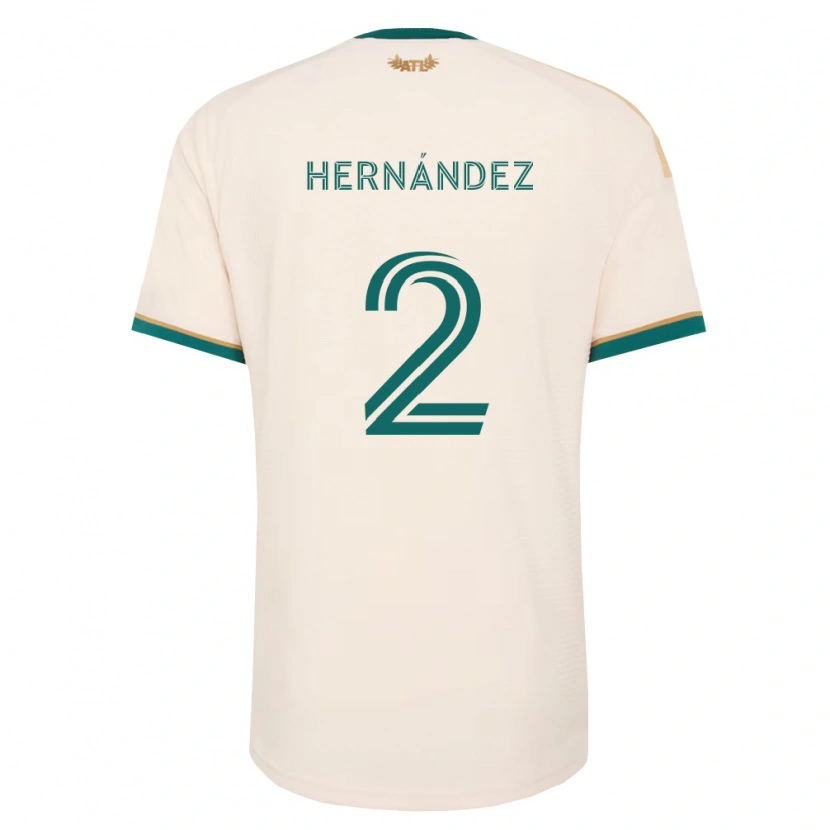 Danxen Dámské Ronald Hernández #2 Šampaňská Zelená Daleko Hráčské Dresy 2026/27 Dres
