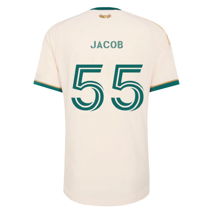 Danxen Dámské Tomás Jacob #55 Šampaňská Zelená Daleko Hráčské Dresy 2026/27 Dres