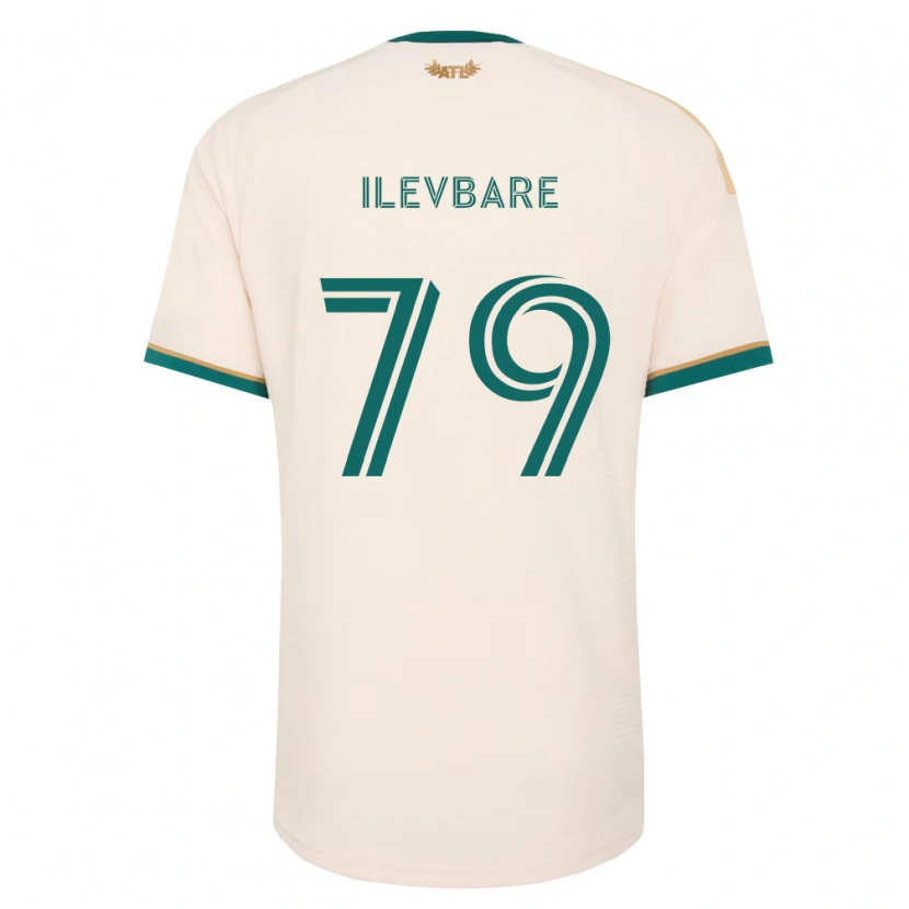 Danxen Dámské David Ilevbare #79 Šampaňská Zelená Daleko Hráčské Dresy 2026/27 Dres