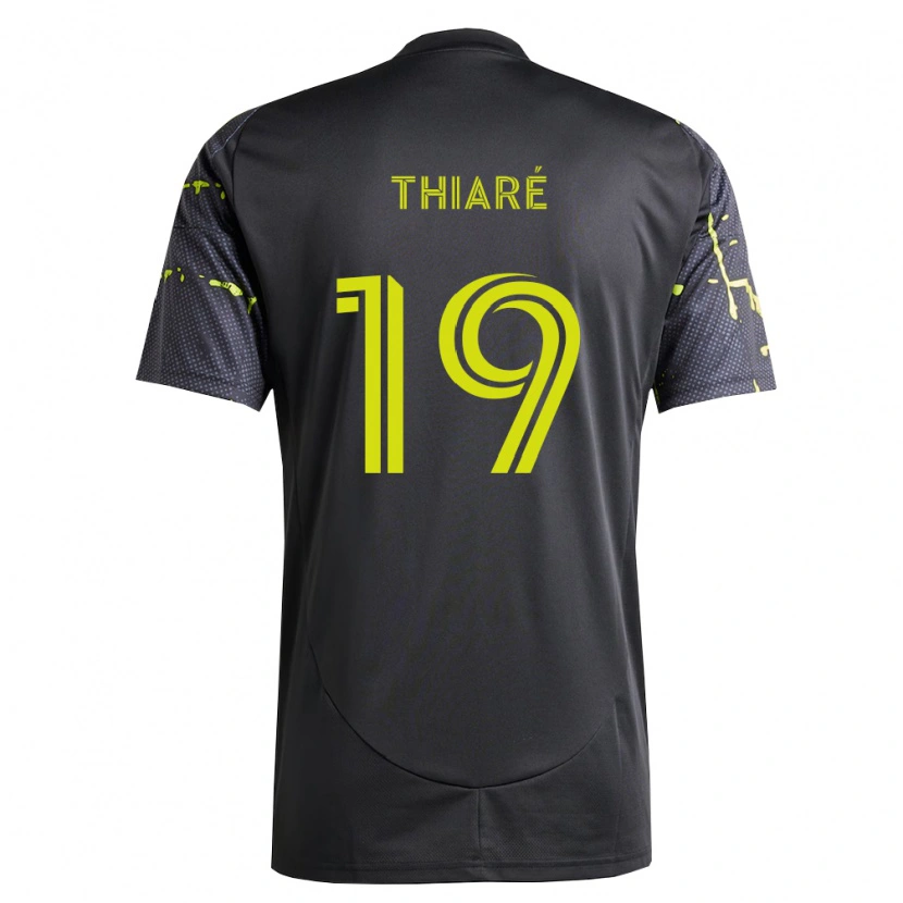 Danxen Dámské Jamal Thiaré #19 Fluorescenční Žlutá Černá Daleko Hráčské Dresy 2026/27 Dres