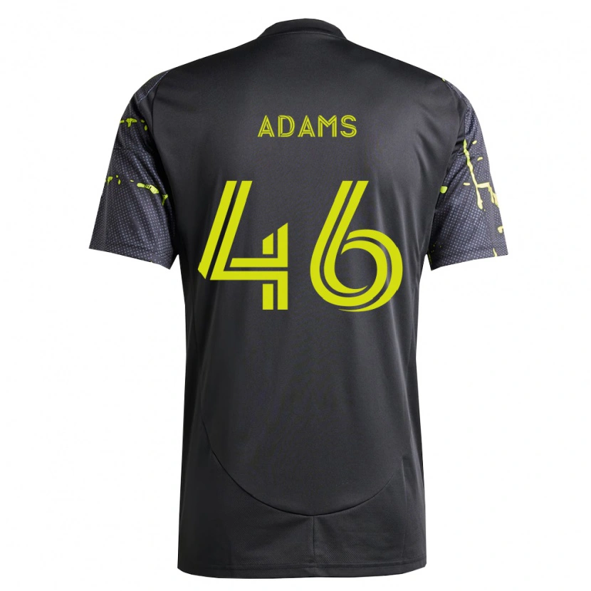 Danxen Dámské Chase Adams #46 Fluorescenční Žlutá Černá Daleko Hráčské Dresy 2026/27 Dres
