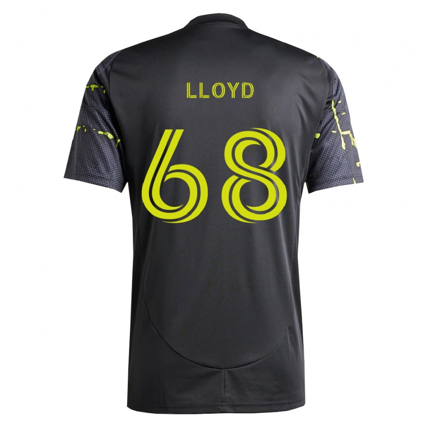 Danxen Dámské Zach Lloyd #68 Fluorescenční Žlutá Černá Daleko Hráčské Dresy 2026/27 Dres