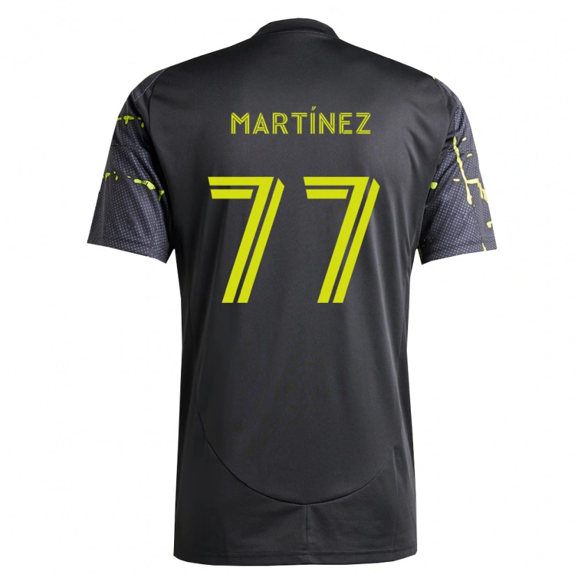 Danxen Dámské Josef Martínez #77 Fluorescenční Žlutá Černá Daleko Hráčské Dresy 2026/27 Dres