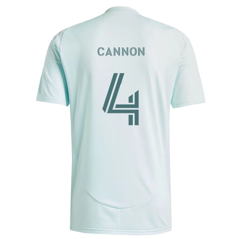 Danxen Dámské Reggie Cannon #4 Bílá Světle Zelená Daleko Hráčské Dresy 2026/27 Dres
