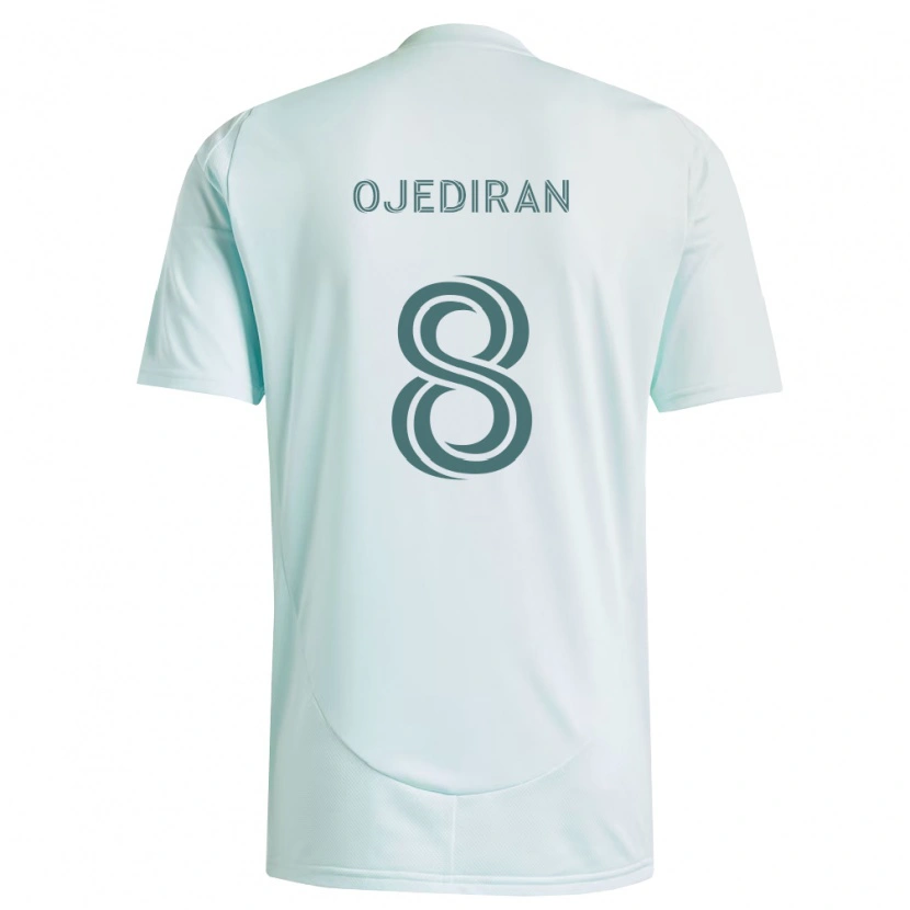 Danxen Dámské Hamzat Ojediran #8 Bílá Světle Zelená Daleko Hráčské Dresy 2026/27 Dres