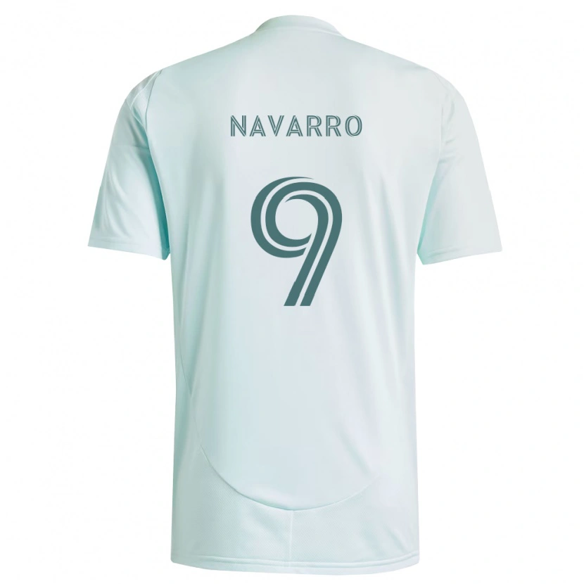 Danxen Dámské Rafael Navarro #9 Bílá Světle Zelená Daleko Hráčské Dresy 2026/27 Dres