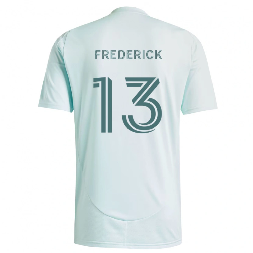 Danxen Dámské Wayne Frederick #13 Bílá Světle Zelená Daleko Hráčské Dresy 2026/27 Dres
