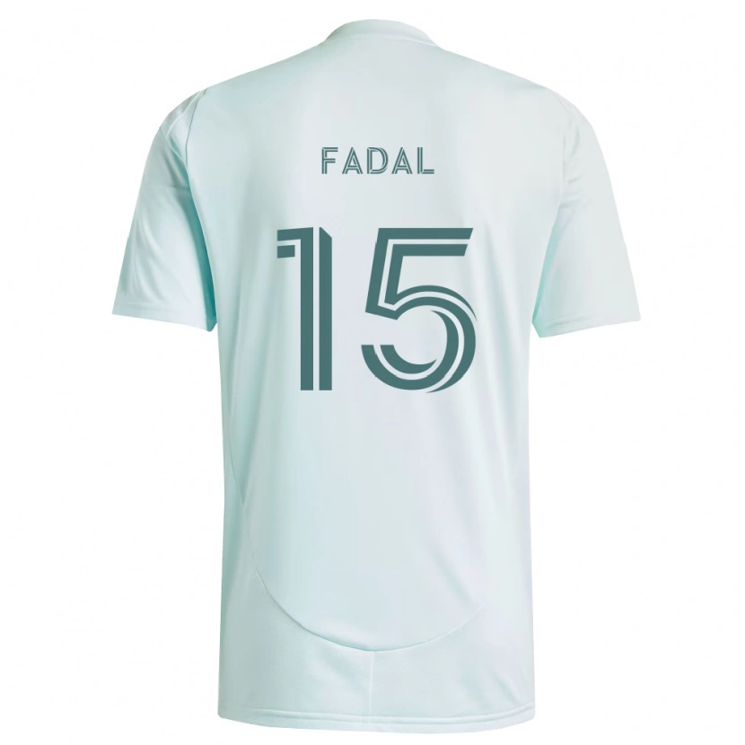 Danxen Dámské Ali Fadal #15 Bílá Světle Zelená Daleko Hráčské Dresy 2026/27 Dres