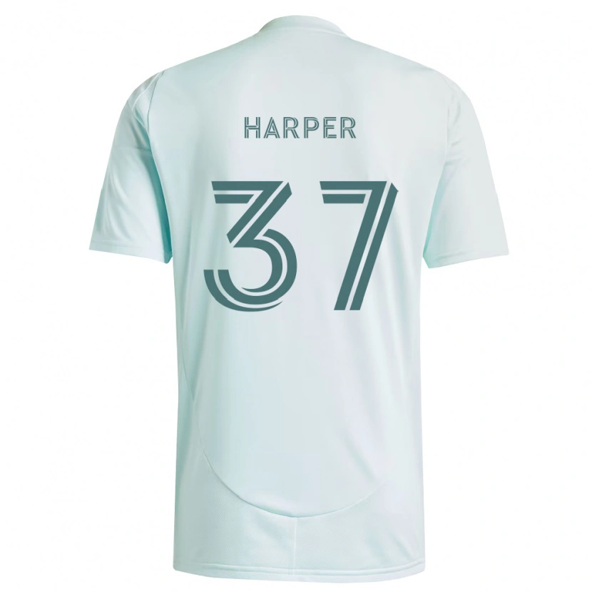 Danxen Dámské Charlie Harper #37 Bílá Světle Zelená Daleko Hráčské Dresy 2026/27 Dres
