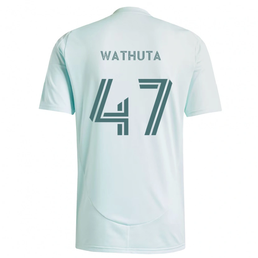 Danxen Dámské Sydney Wathuta #47 Bílá Světle Zelená Daleko Hráčské Dresy 2026/27 Dres