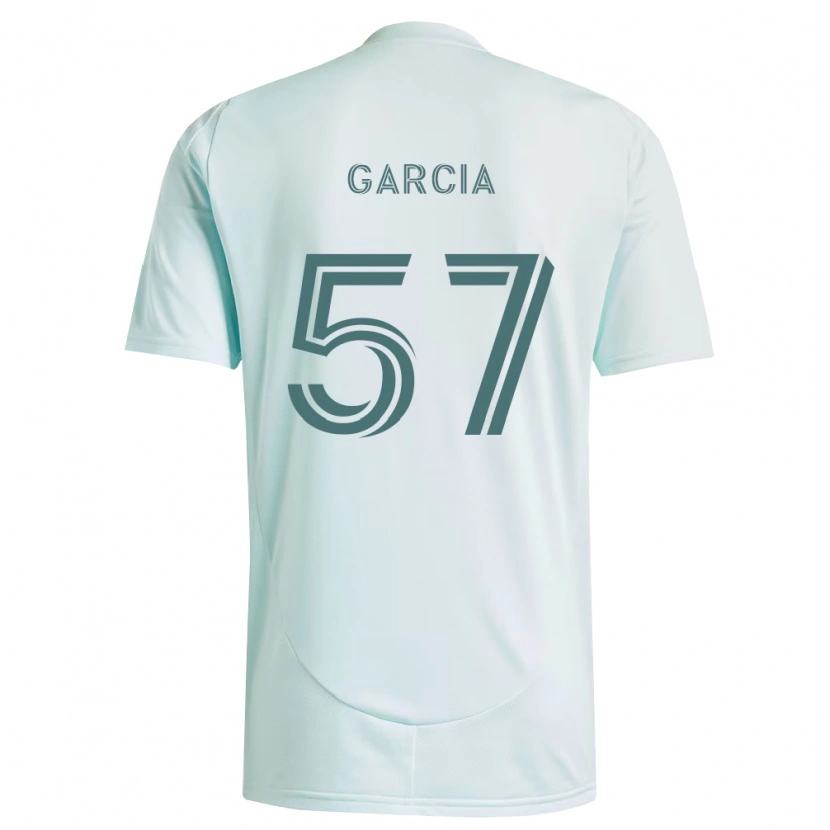Danxen Dámské Rogelio Garcia #57 Bílá Světle Zelená Daleko Hráčské Dresy 2026/27 Dres