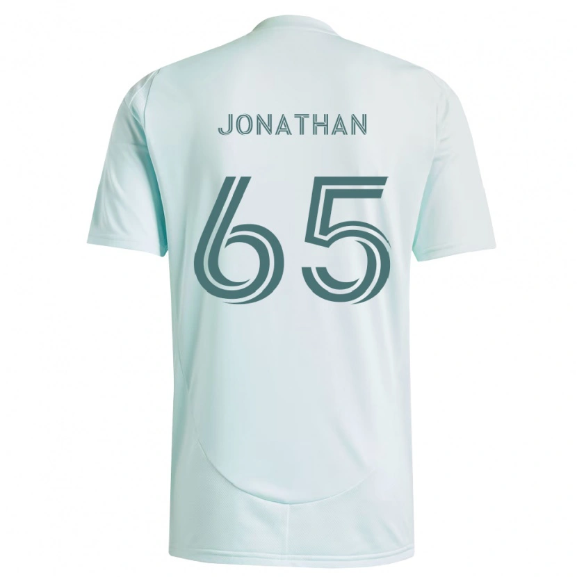 Danxen Dámské Jonathan De La Fuente #65 Bílá Světle Zelená Daleko Hráčské Dresy 2026/27 Dres