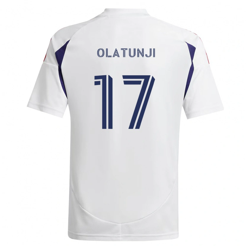Danxen Dámské Victor Olatunji #17 Královsky Modrá Červená Hnědá Daleko Hráčské Dresy 2026/27 Dres